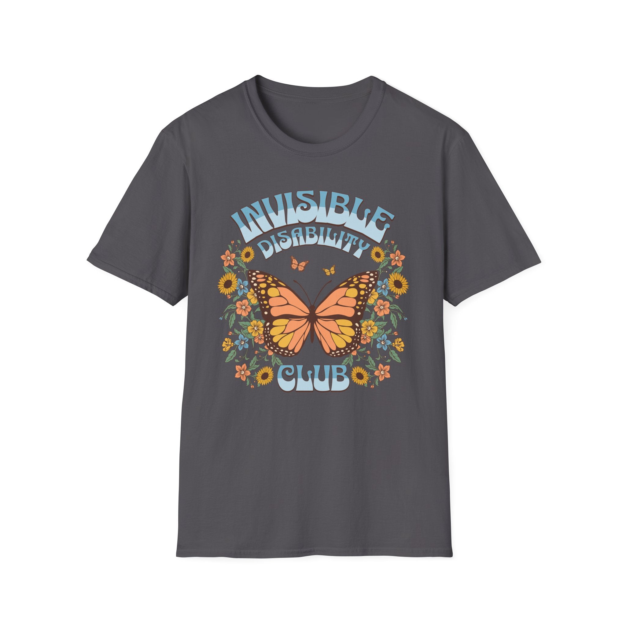 Invisible Disability Club Butterfly T-Shirt