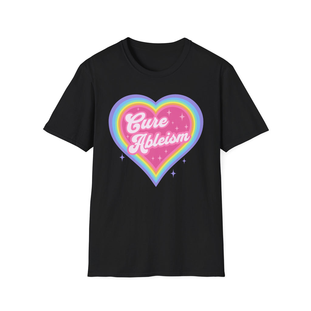 Cure Ableism Heart T-Shirt