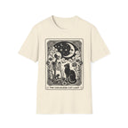 Childless Cat Lady Tarot Vintage Moon T-Shirt
