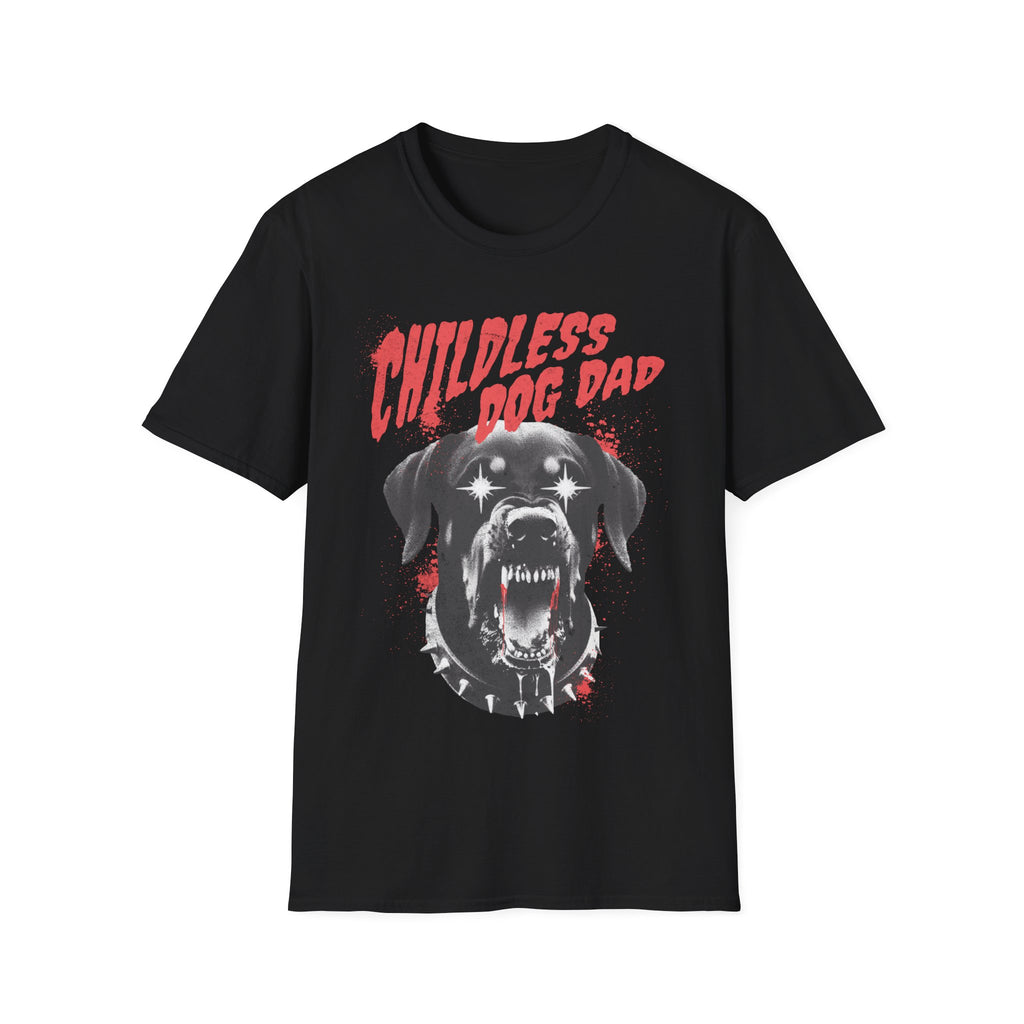 Childless Dog Dad Punk T-Shirt