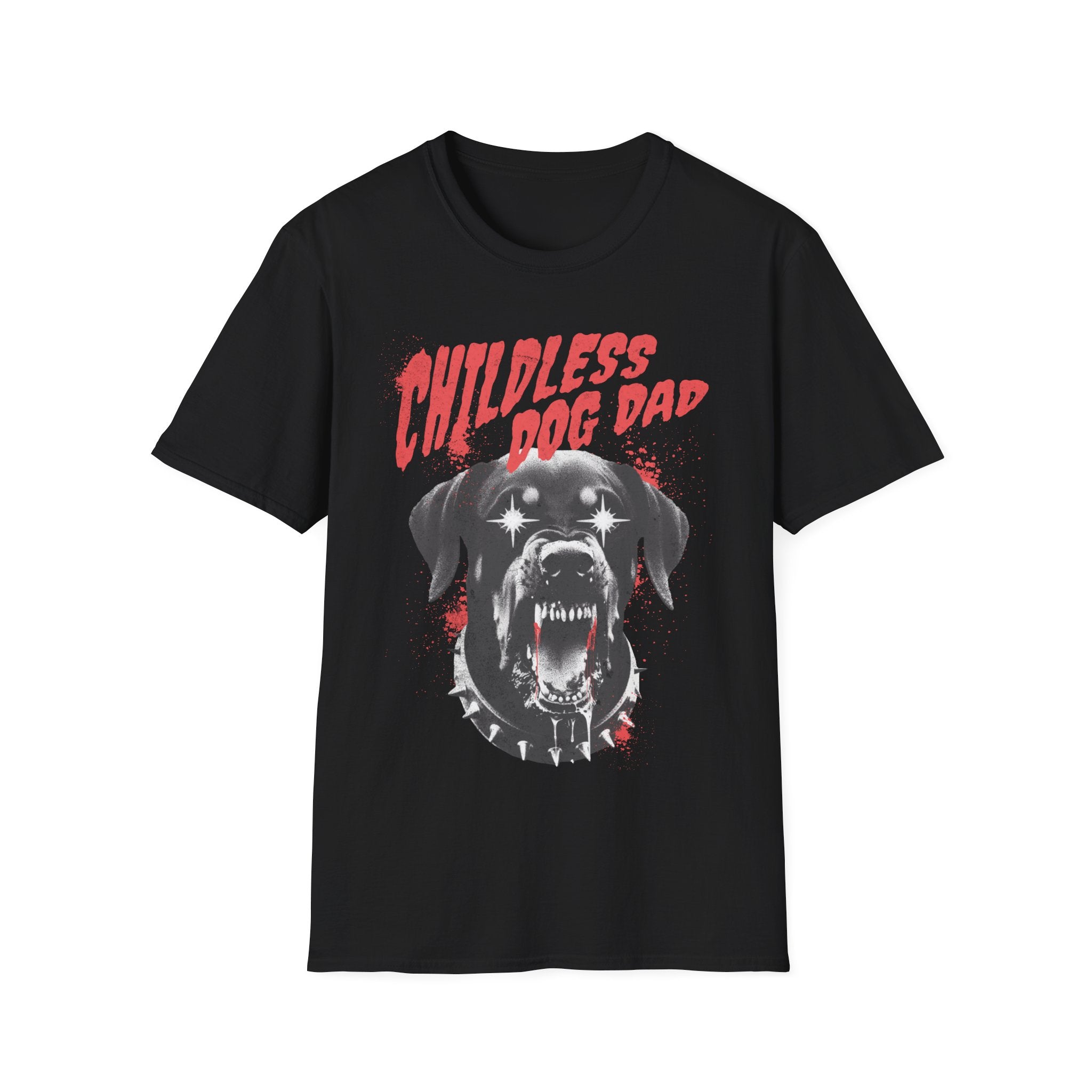 Childless Dog Dad Punk T-Shirt