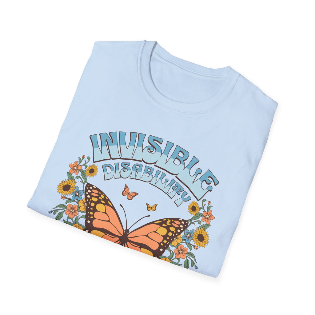 Invisible Disability Club Butterfly T-Shirt