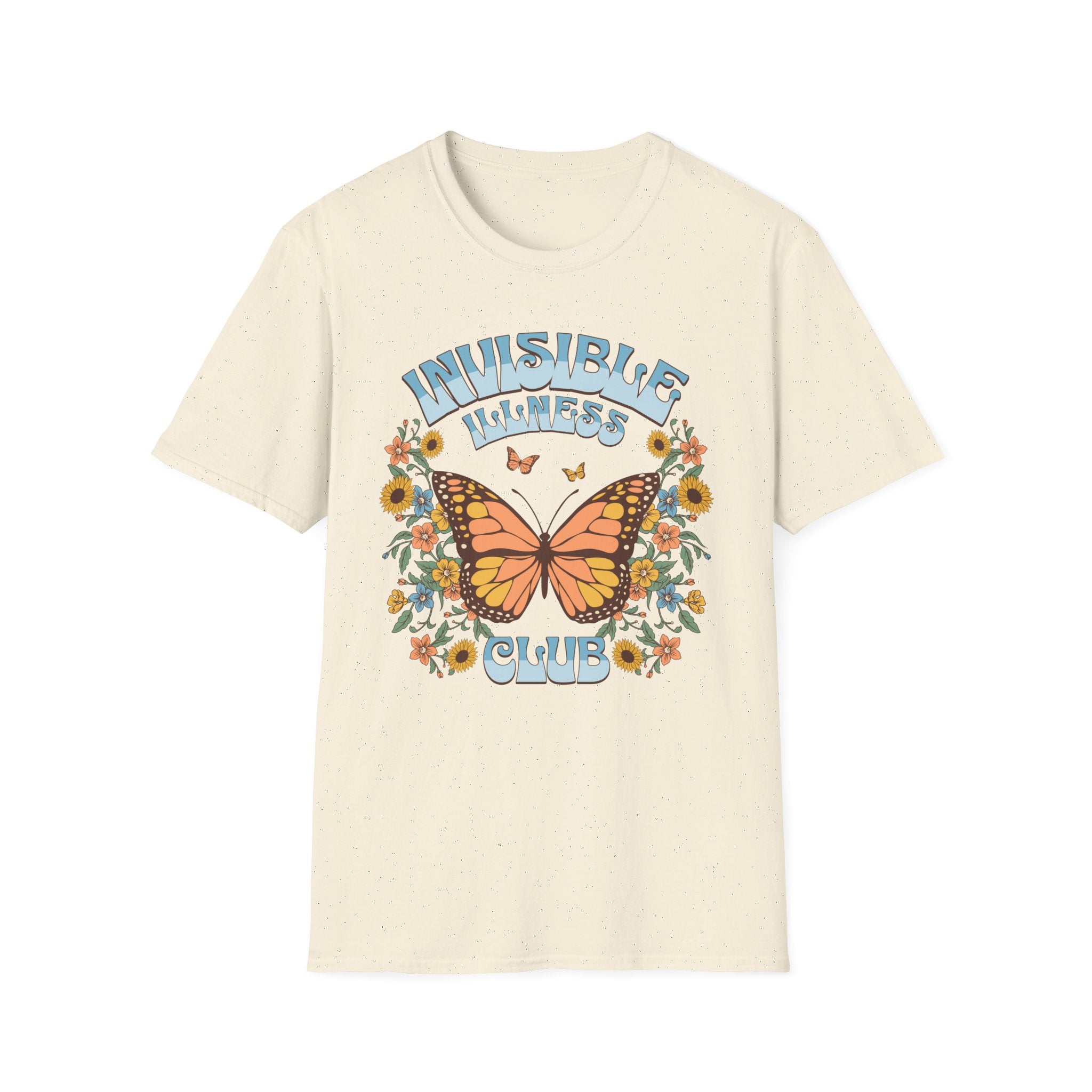 Invisible Illness Club Butterfly T-Shirt