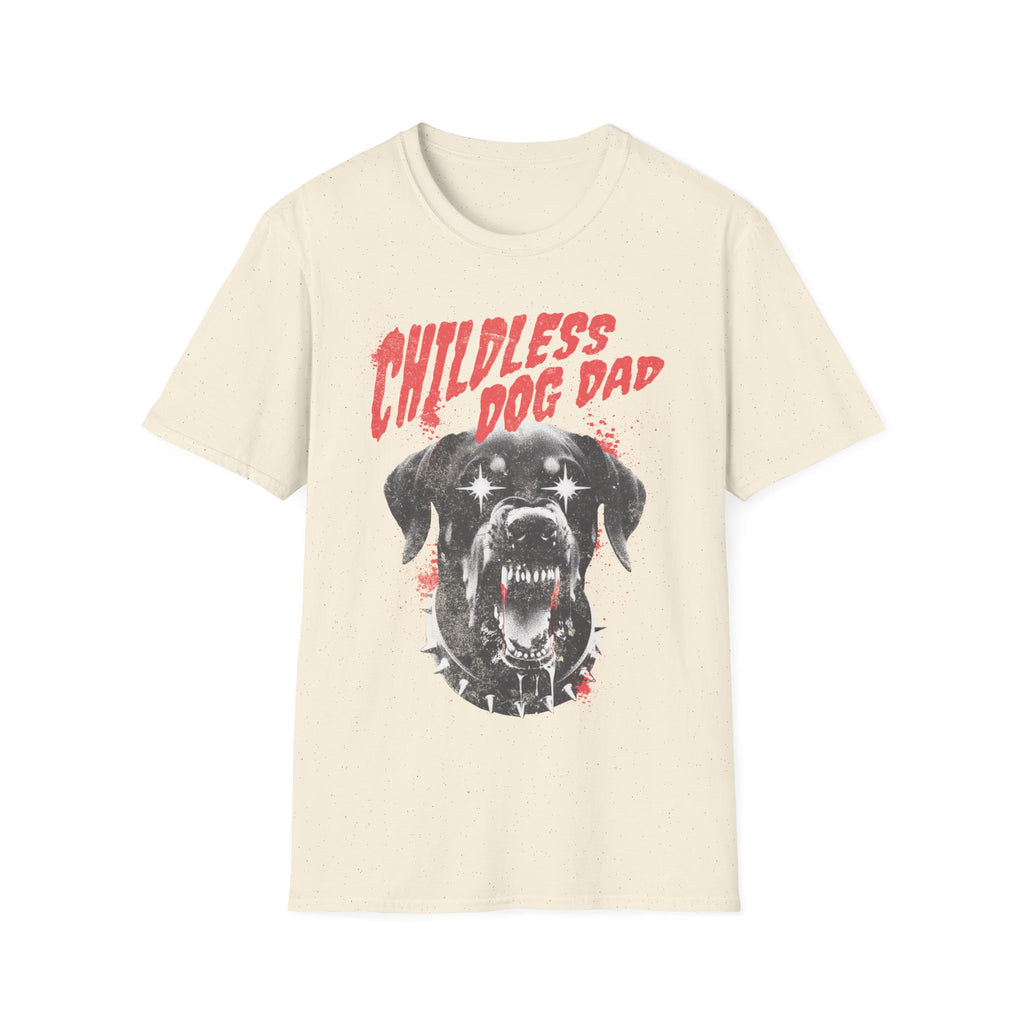 Childless Dog Dad Punk T-Shirt