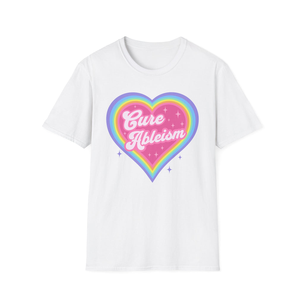 Cure Ableism Heart T-Shirt