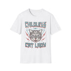 Childless Cat Lady Retro 80s T-Shirt