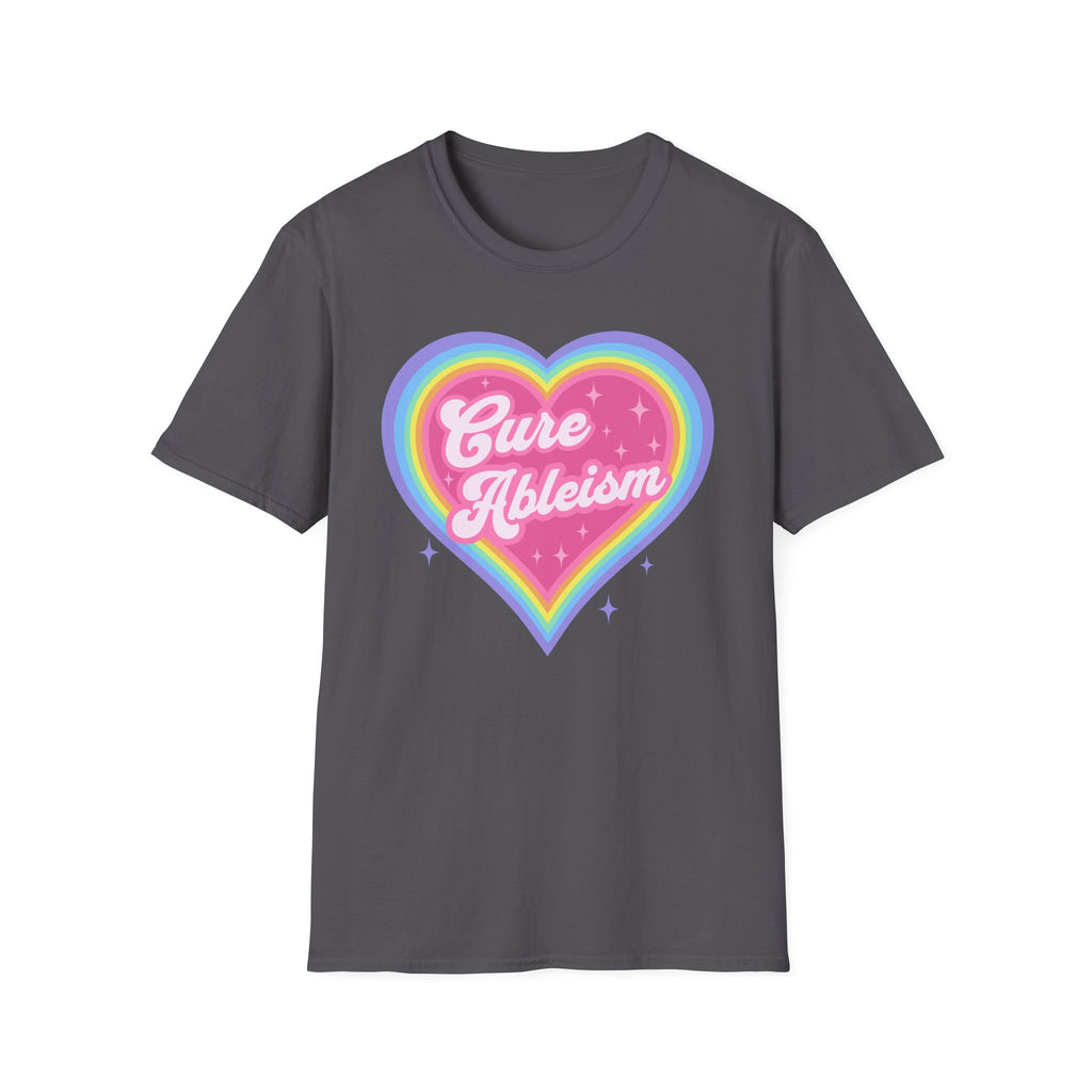 Cure Ableism Heart T-Shirt