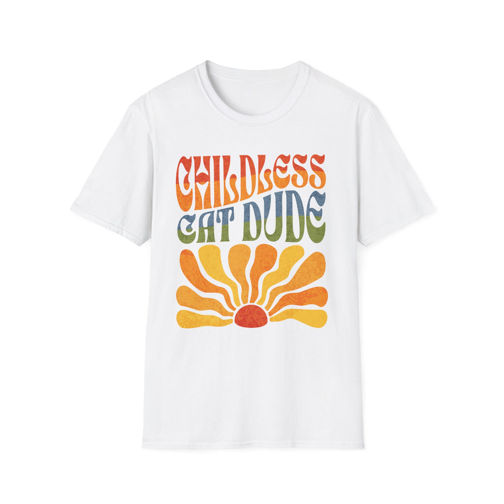 Childless Cat Dude Boho T-Shirt