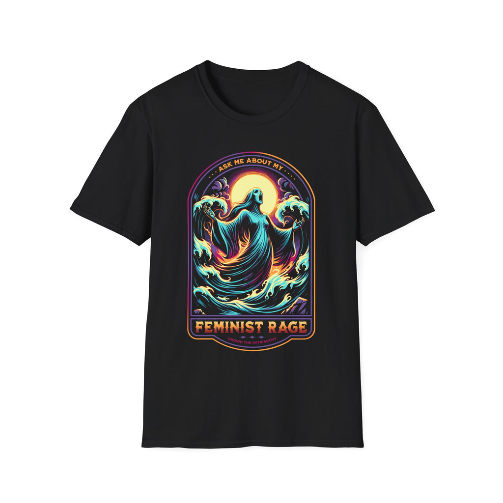 Ask Me About My Feminist Rage Horror T-Shirt