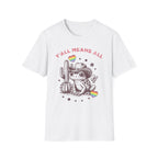 Y'all Means All Frog Distress T-Shirt