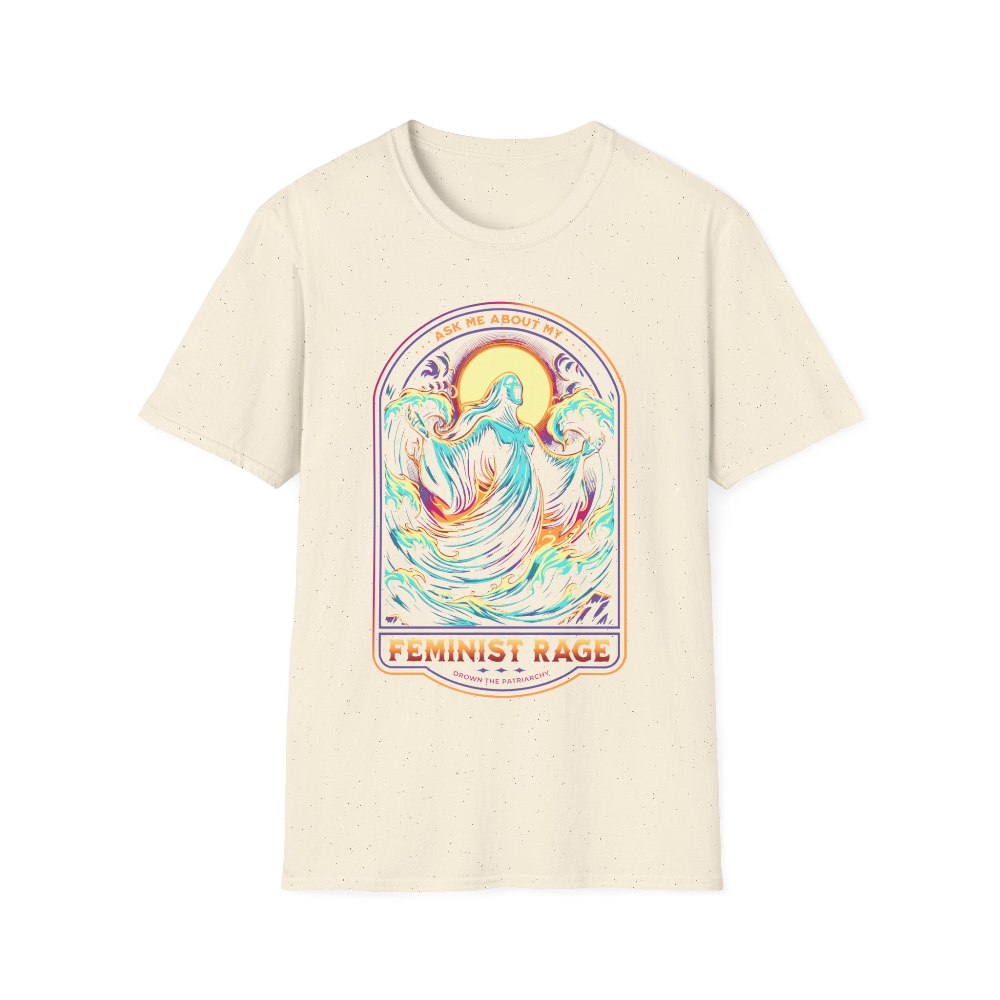 Ask Me About My Feminist Rage Horror T-Shirt