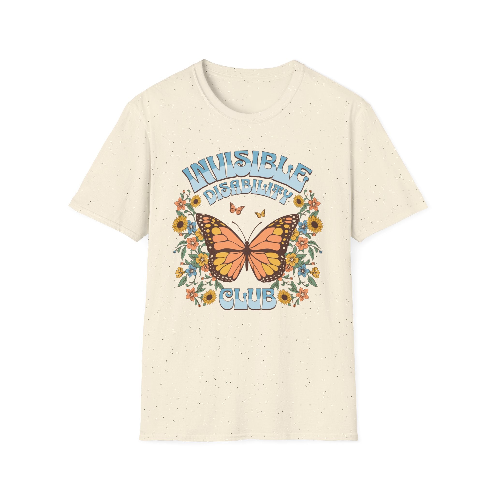 Invisible Disability Club Butterfly T-Shirt