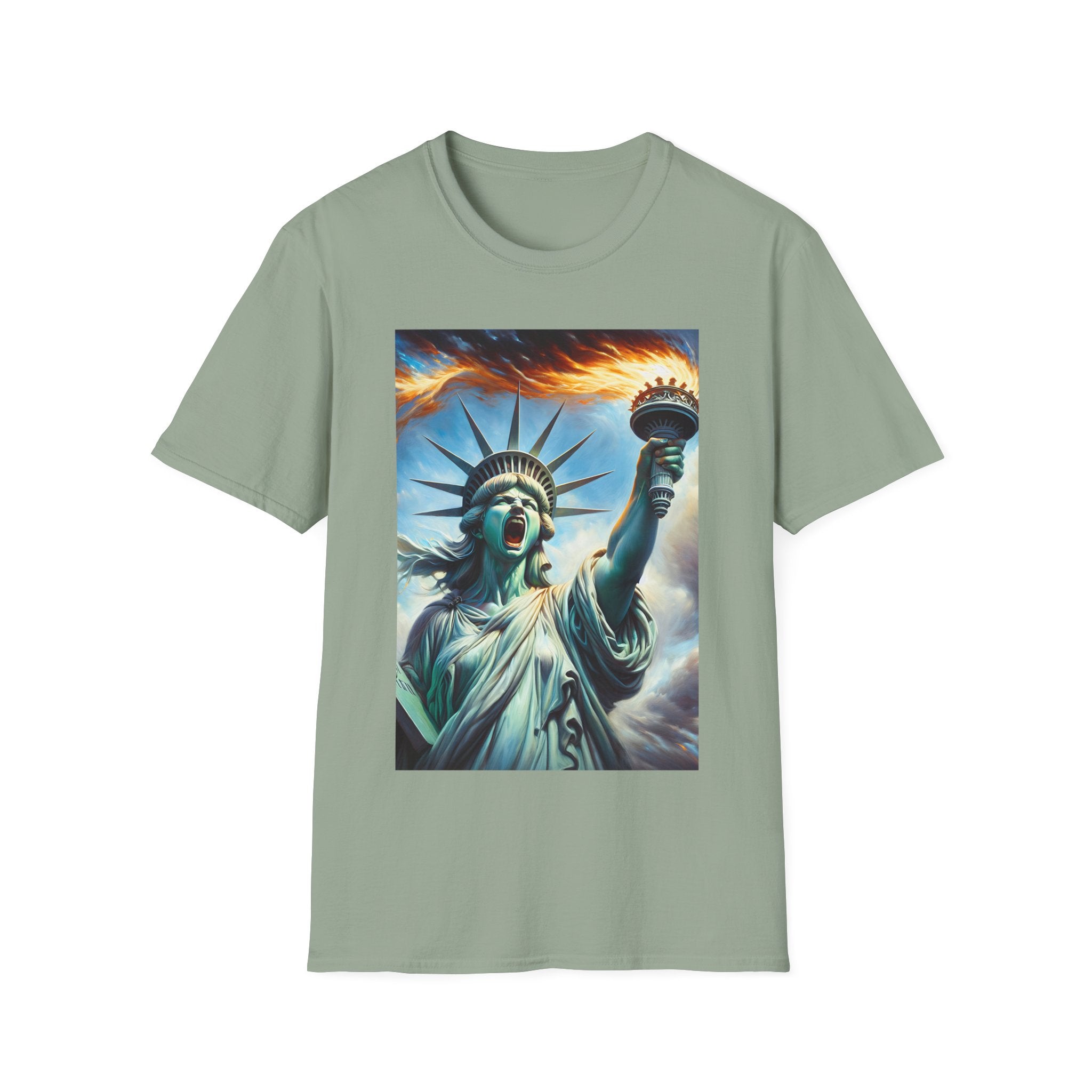 Screaming Statue of Liberty T-Shirt