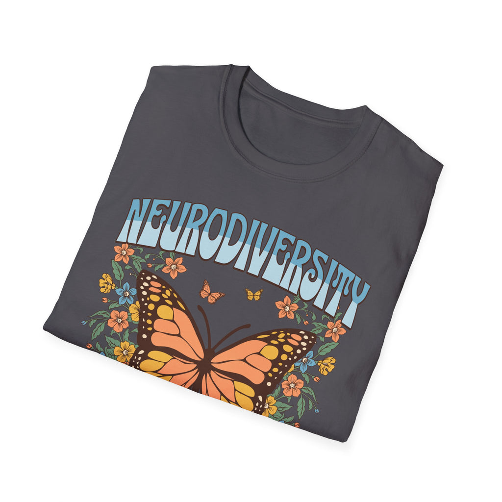 Neurodiversity is Beautiful Butterfly T-Shirt