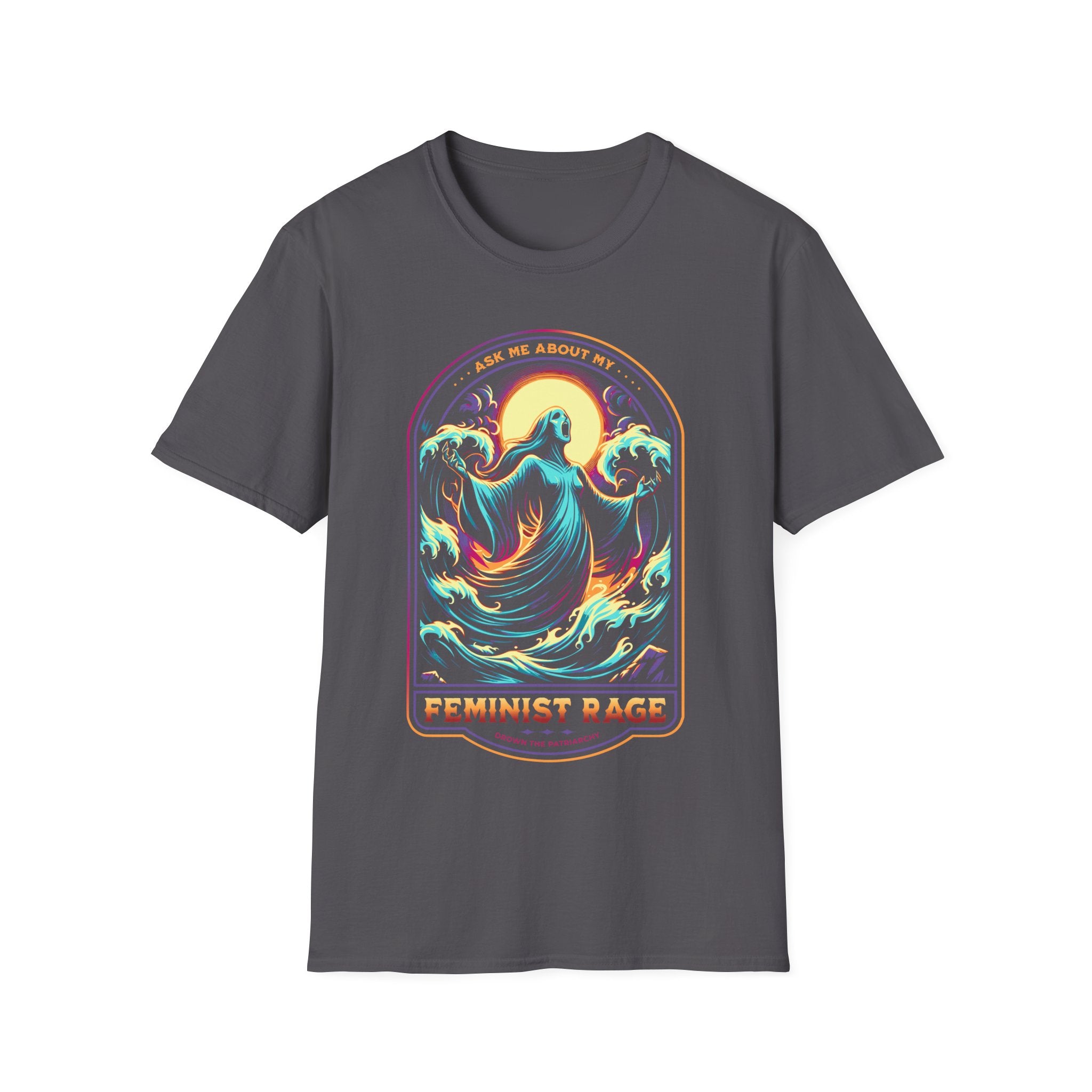 Ask Me About My Feminist Rage Horror T-Shirt