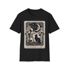 Childless Cat Lady Tarot Vintage Moon T-Shirt