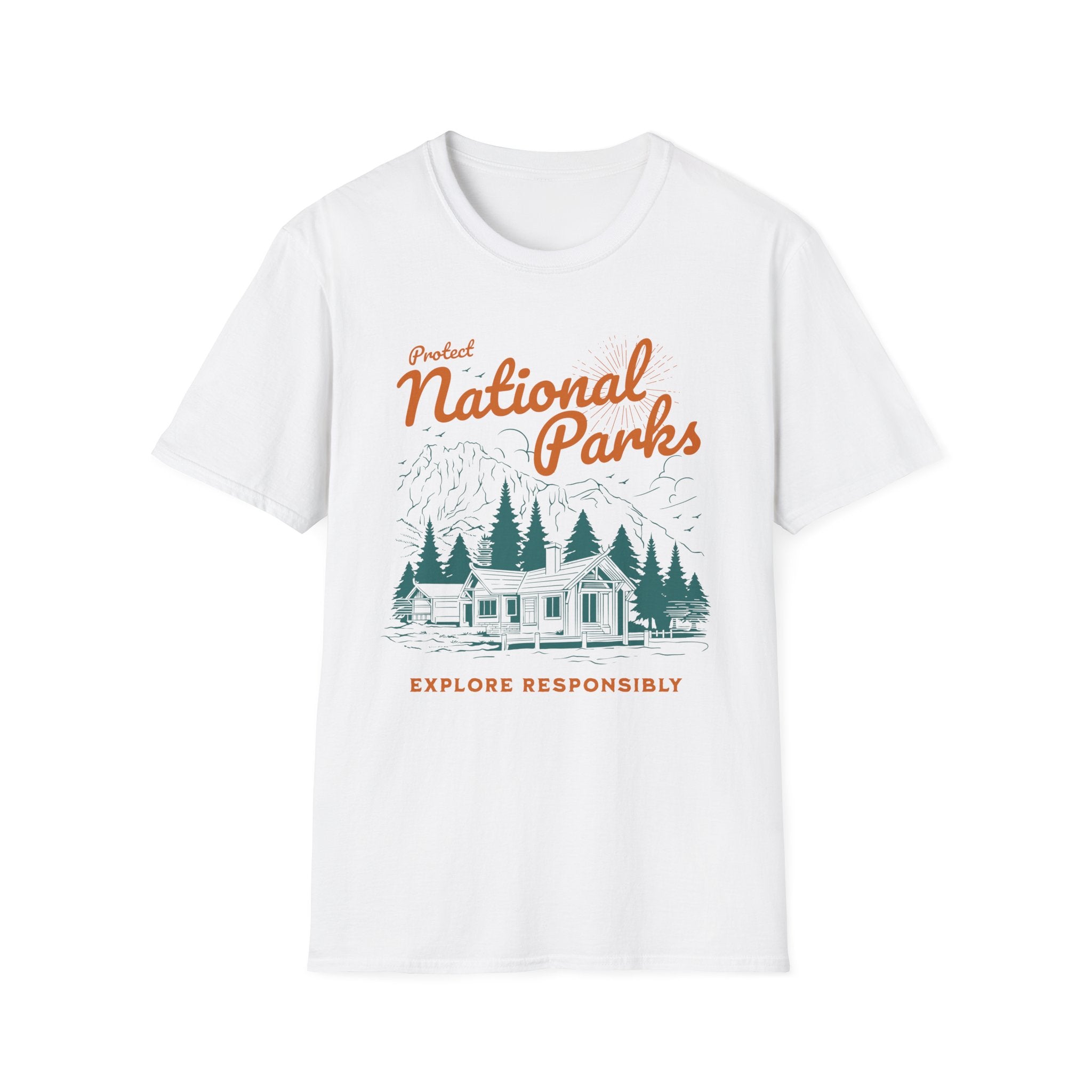 Protect National Parks Retro T-Shirt