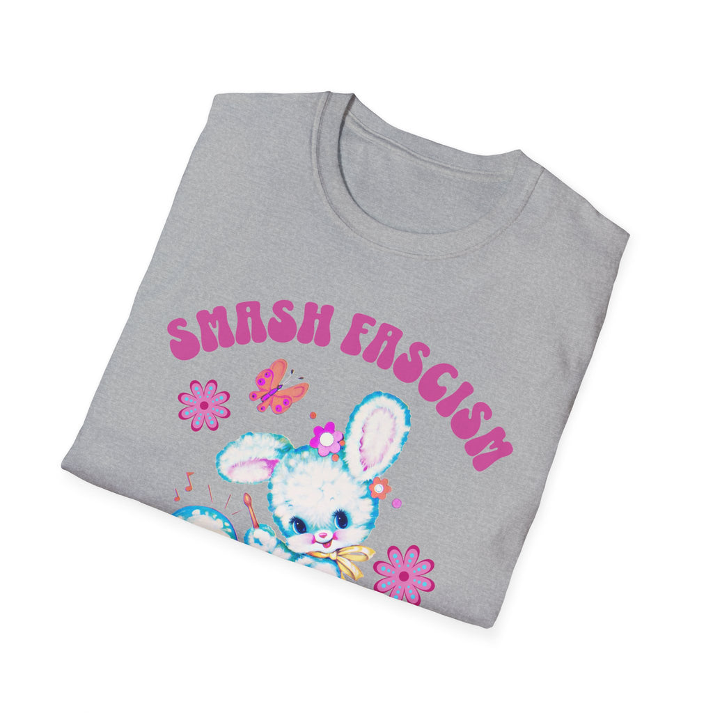 Smash Fascism Bunny T-Shirt