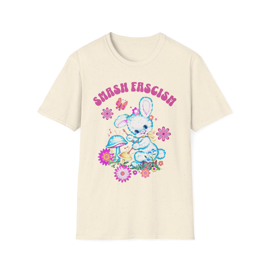 Smash Fascism Bunny T-Shirt