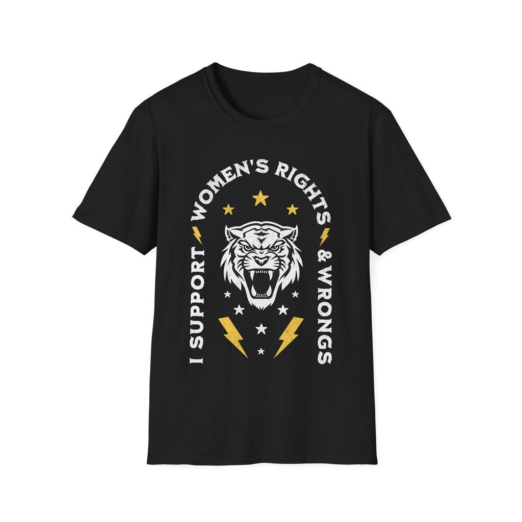 Women's Rights & Wrongs Tiger T-Shirt