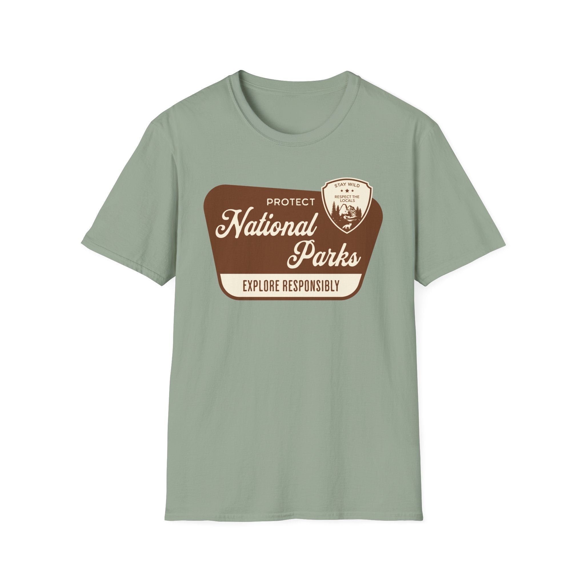 Protect National Parks Sign T-Shirt