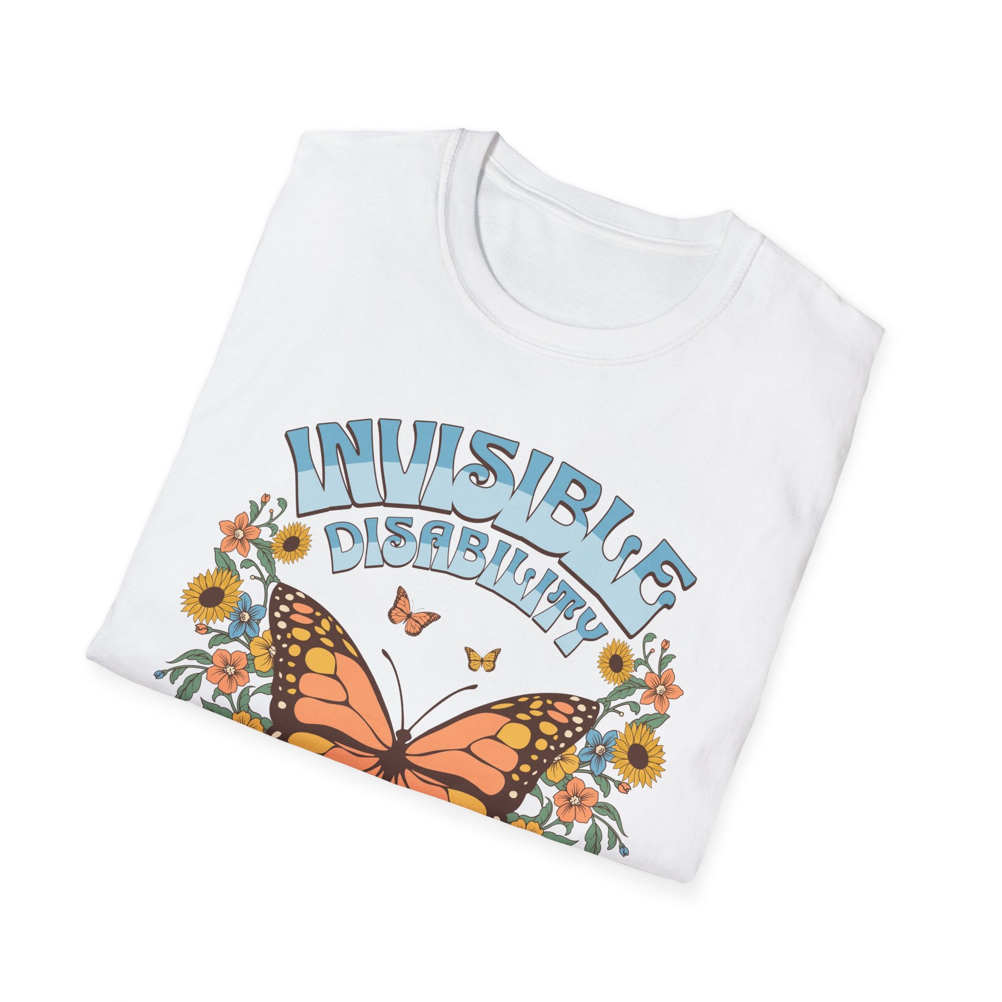 Invisible Disability Club Butterfly T-Shirt