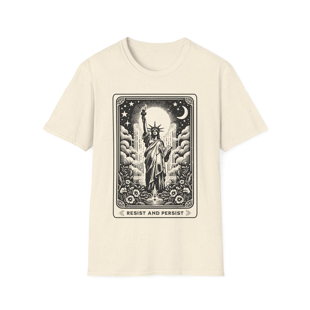 Resist and Persist Statue of Liberty T-Shirt