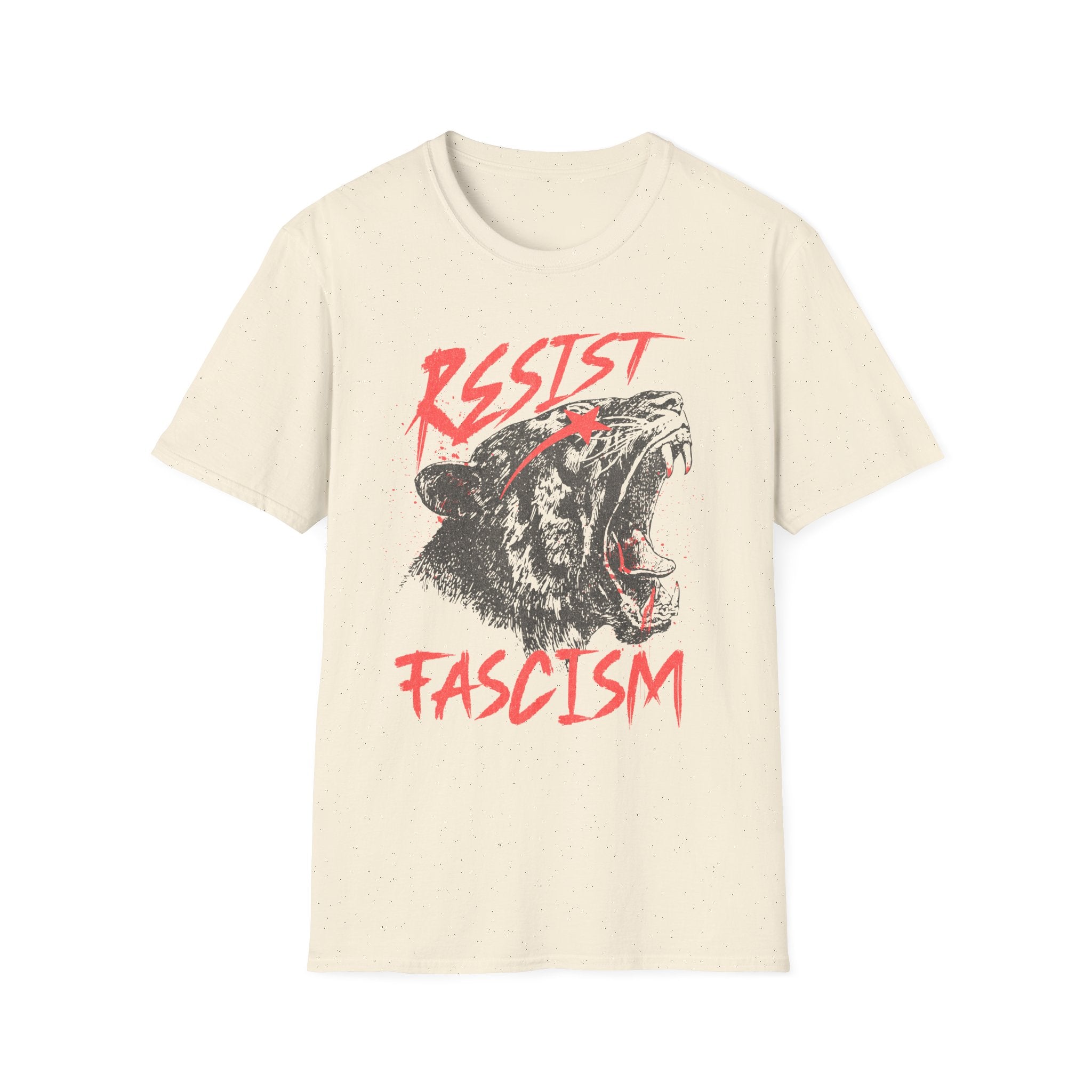 Resist Fascism Tiger T-Shirt