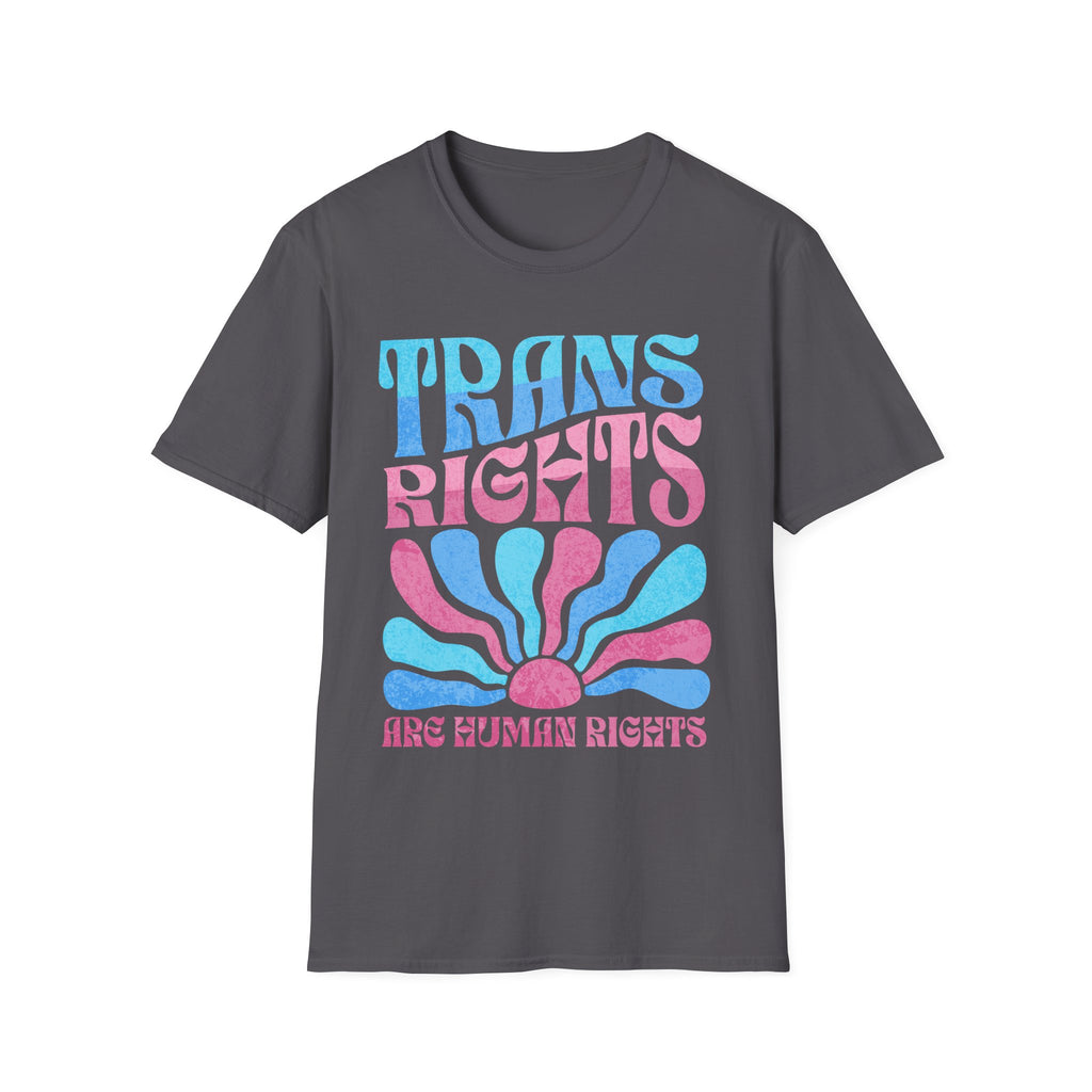 Trans Rights Human Rights Boho T-Shirt