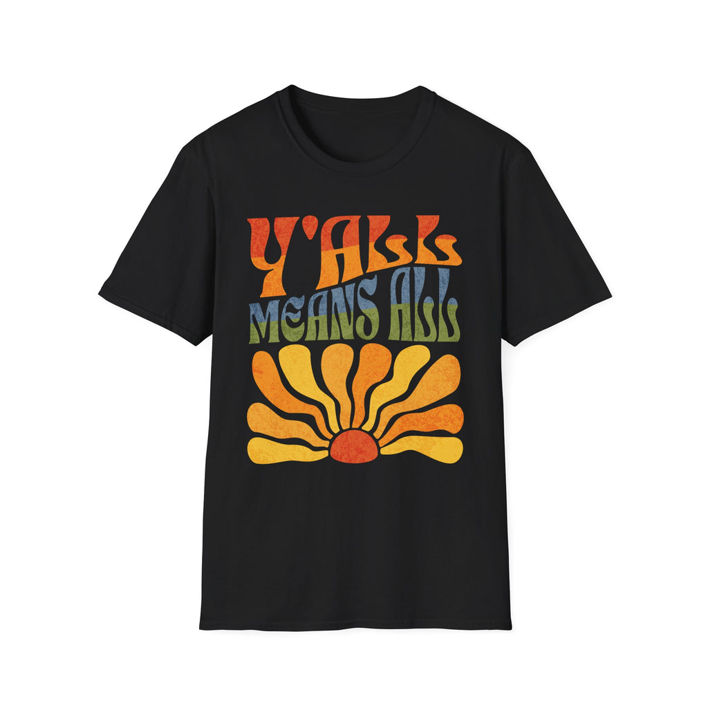 Y'all Means All Boho T-Shirt