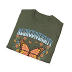 Neurodiversity is Beautiful Butterfly T-Shirt
