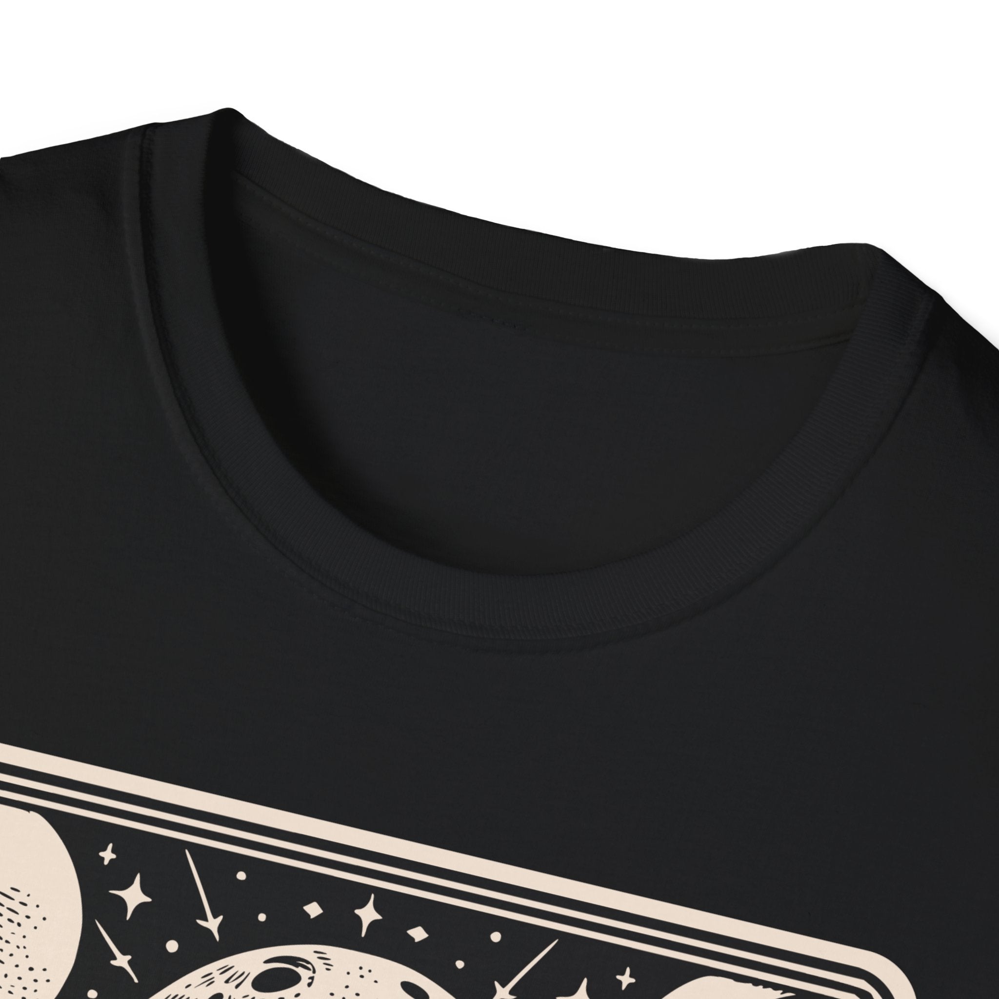 Childless Cat Lady Tarot Moon T-Shirt