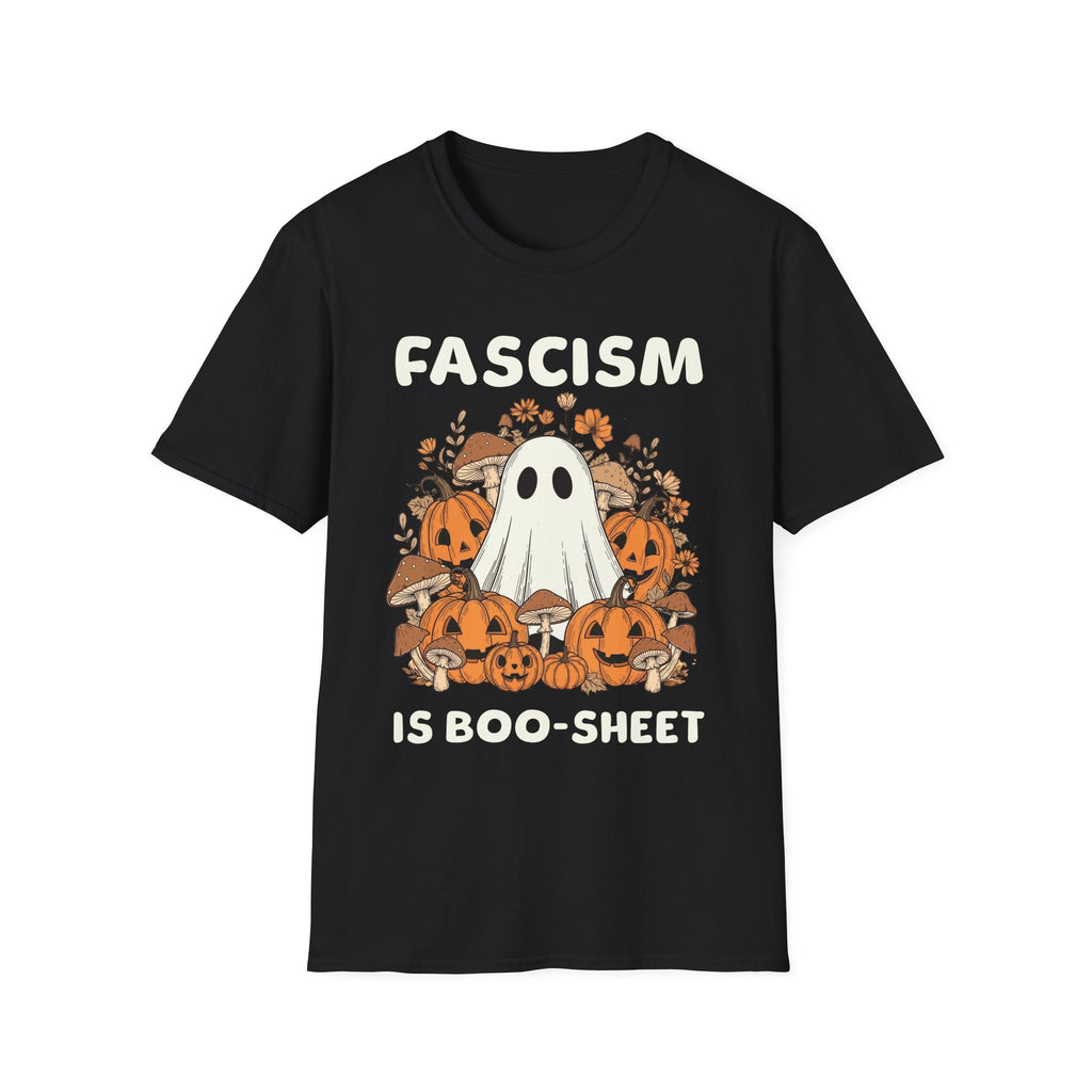 Fascism is Boo-Sheet Pumpkin T-Shirt