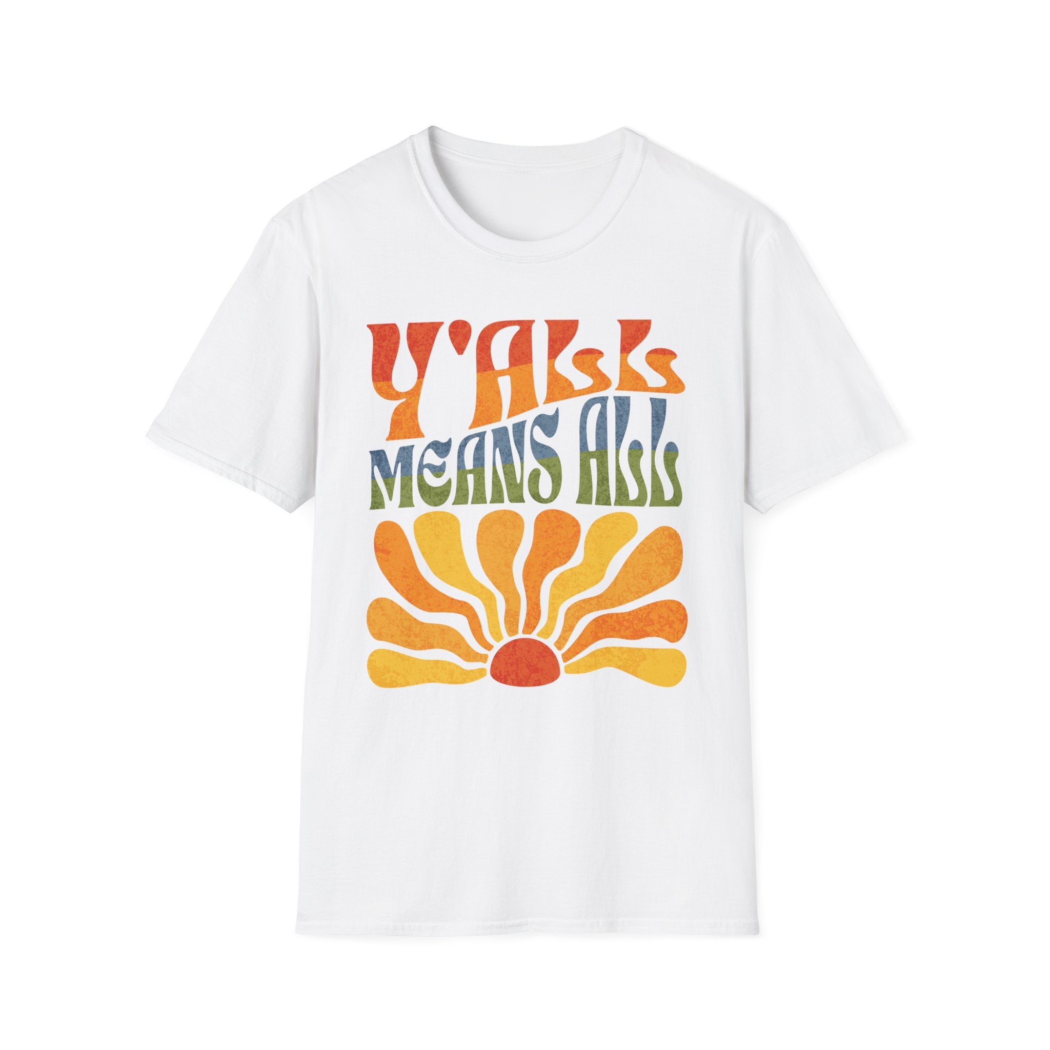 Y'all Means All Boho T-Shirt