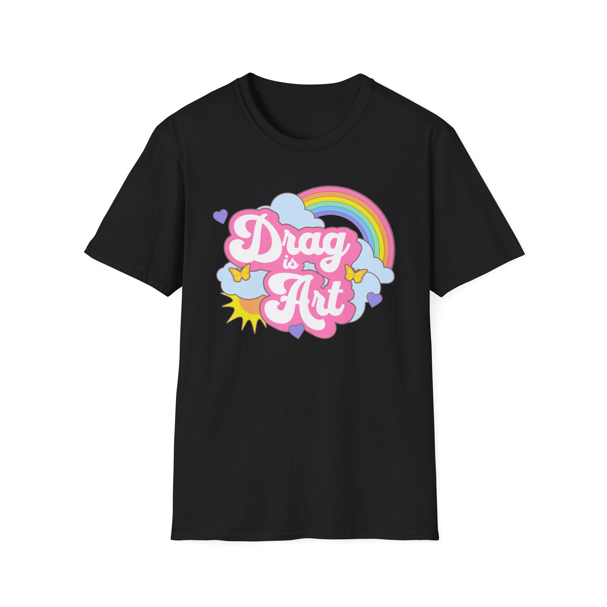 Drag is Art Rainbow T-Shirt