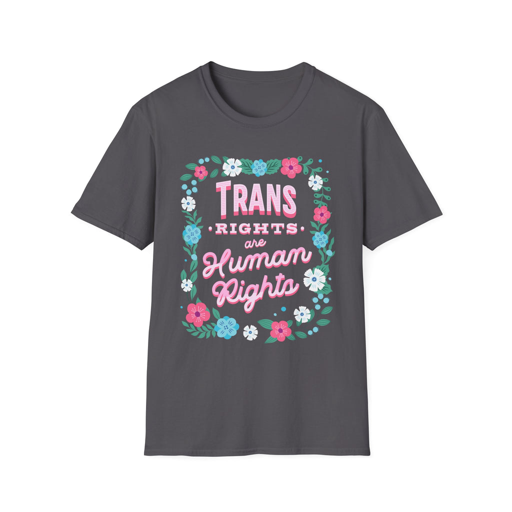 Trans Rights Floral T-Shirt