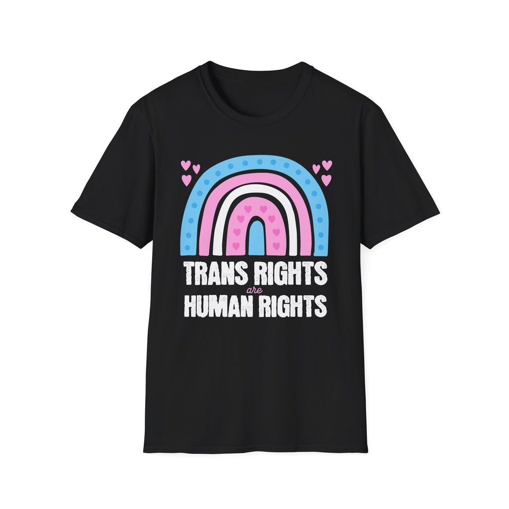 Trans Rights Human Rights Rainbow T-Shirt