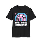 Trans Rights Human Rights Rainbow T-Shirt