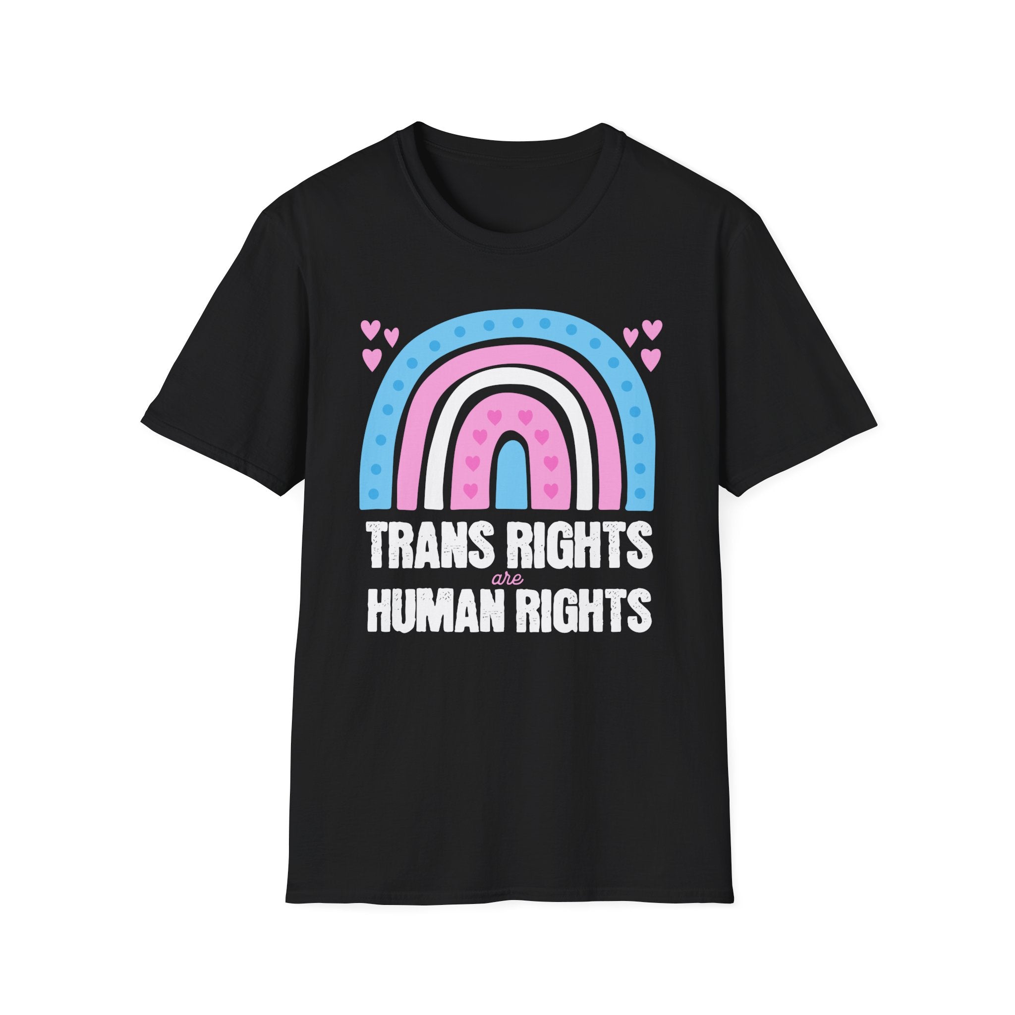 Trans Rights Human Rights Rainbow T-Shirt