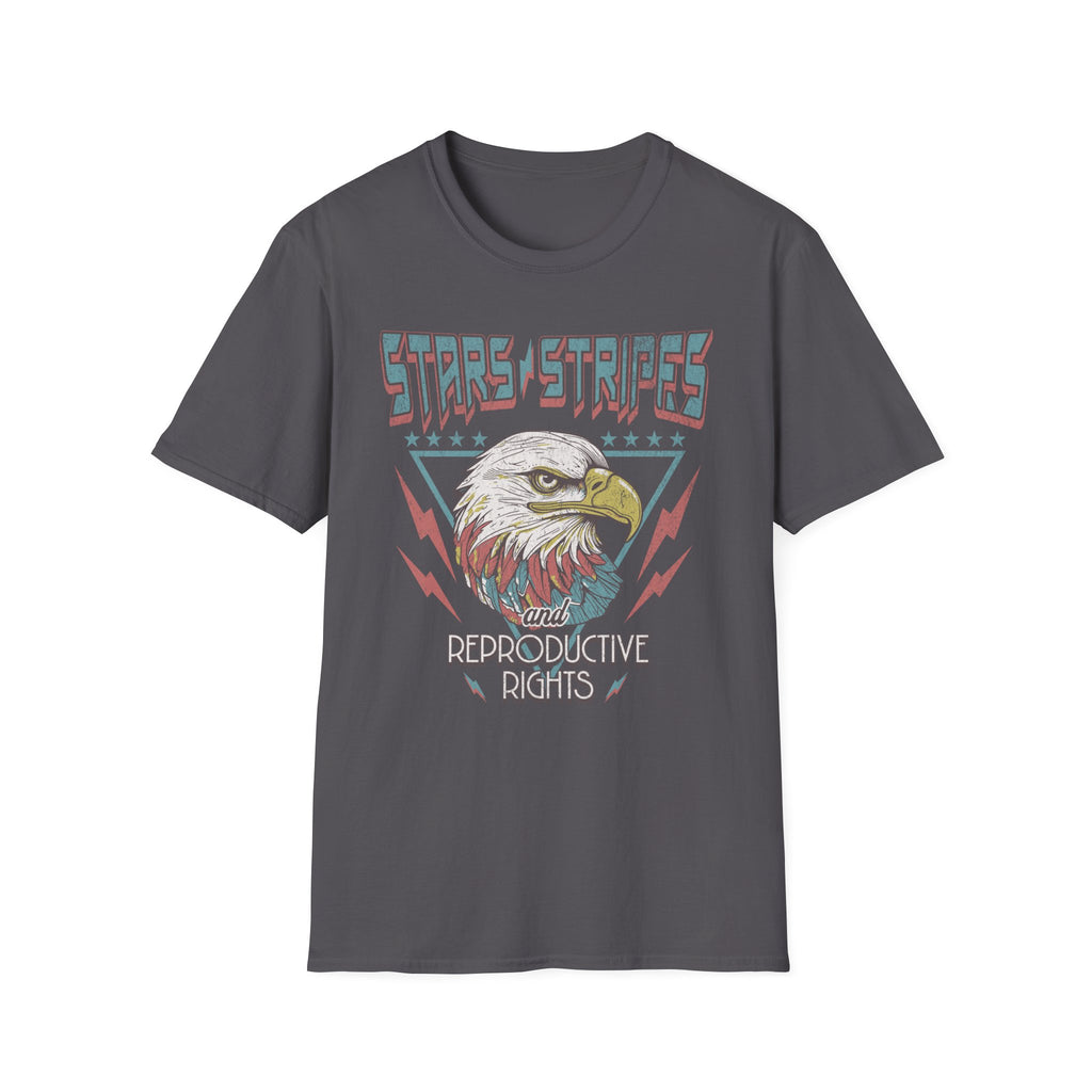 Stars Stripes Reproductive Rights Eagle T-Shirt
