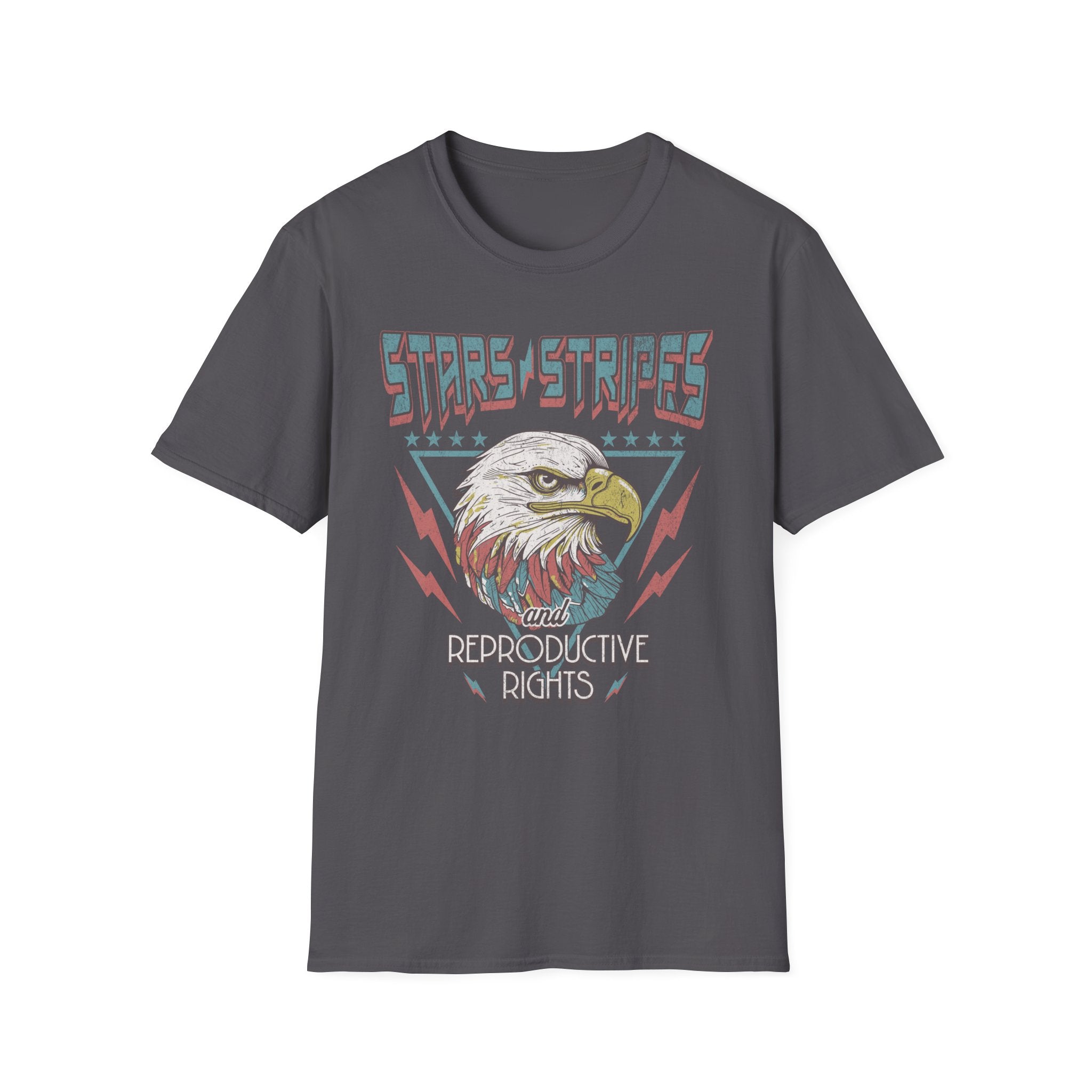 Stars Stripes Reproductive Rights Eagle T-Shirt