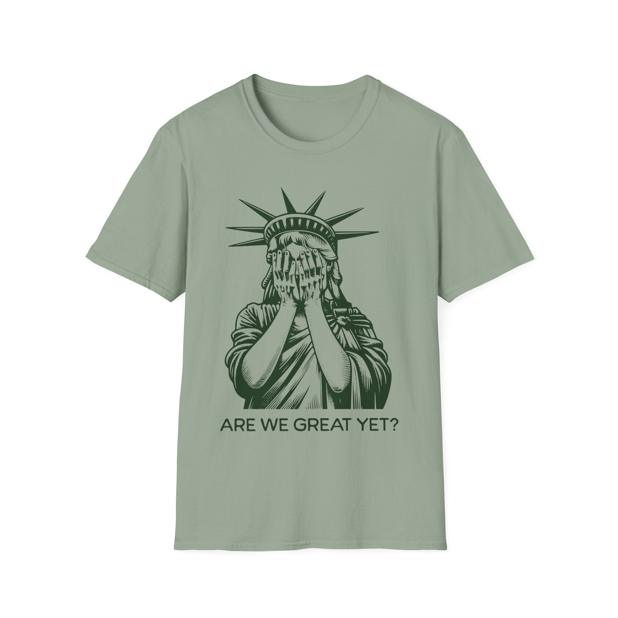 Crying Liberty Are We Great T-Shirt