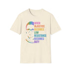 Injustice Becomes Law RBG T-Shirt