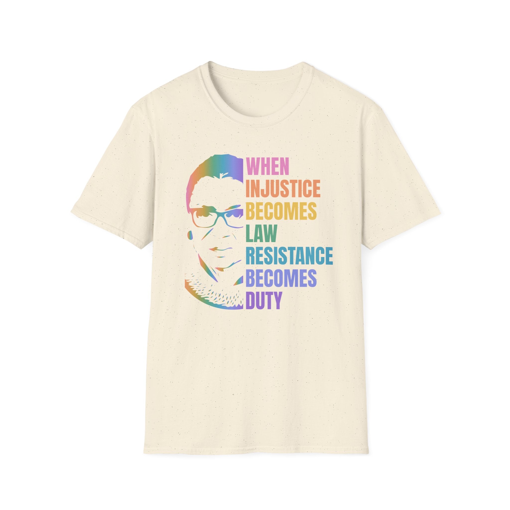 Injustice Becomes Law RBG T-Shirt