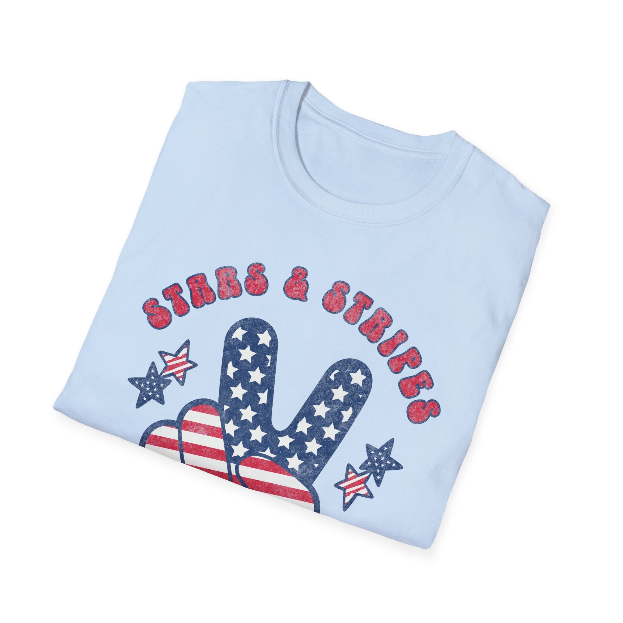Stars Stripes Equal Rights Distress T-Shirt