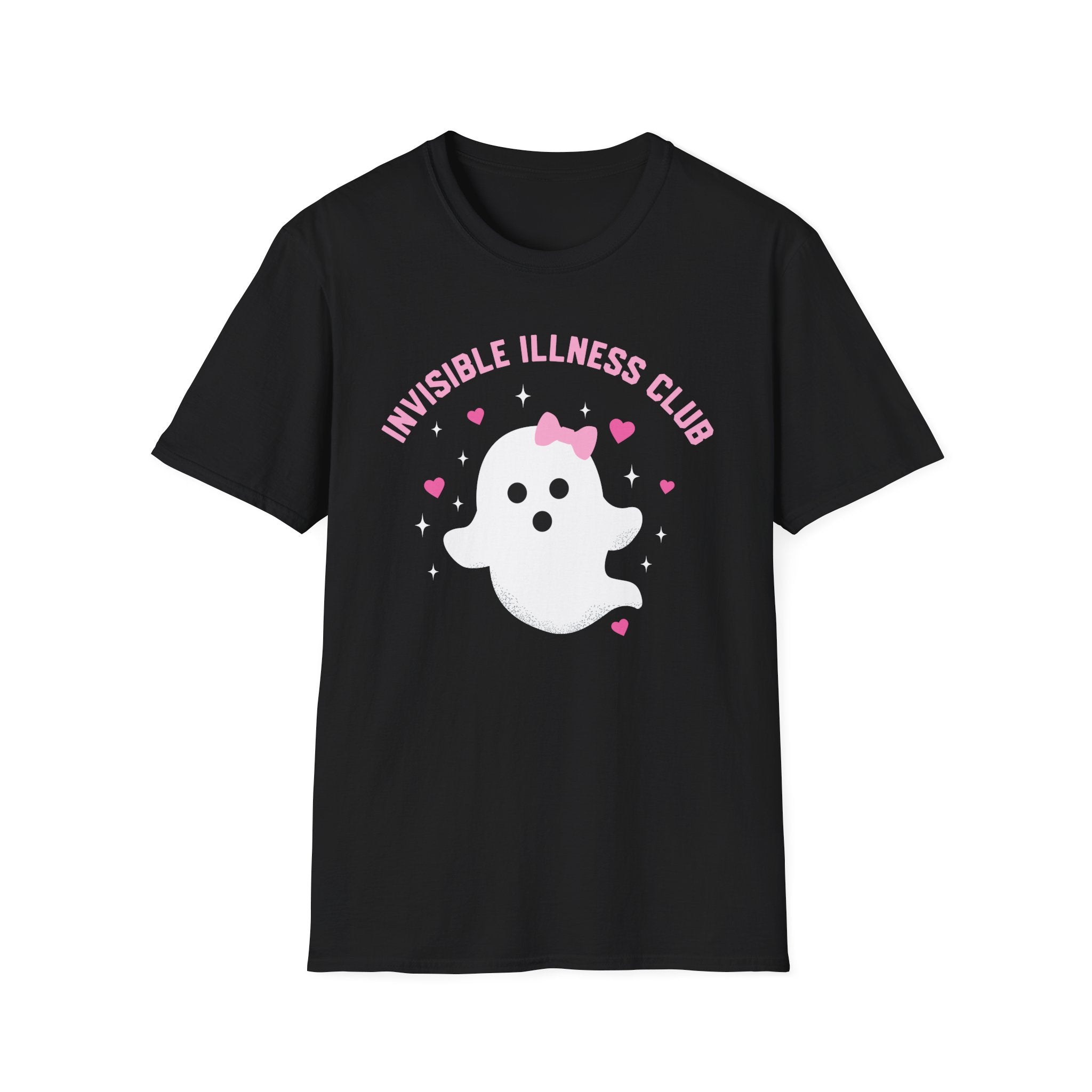 Invisible Illness Club Ghost T-Shirt