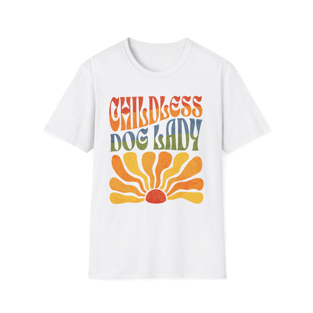 Childless Dog Lady Boho T-Shirt
