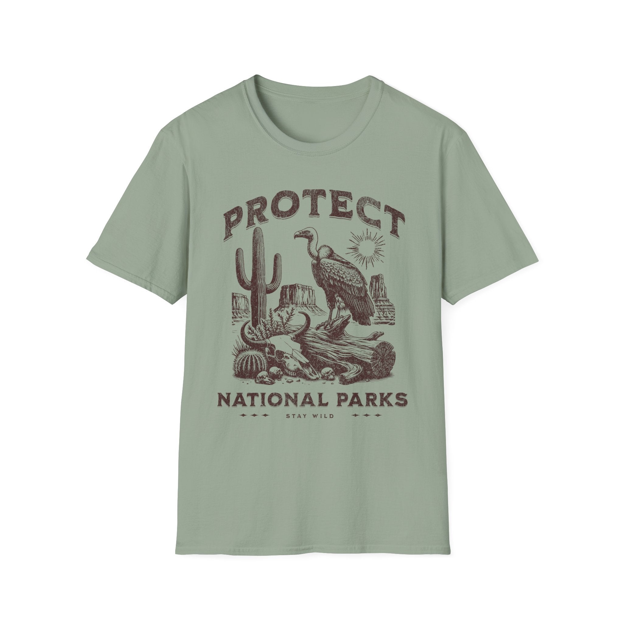 Protect National Parks Vulture T-Shirt