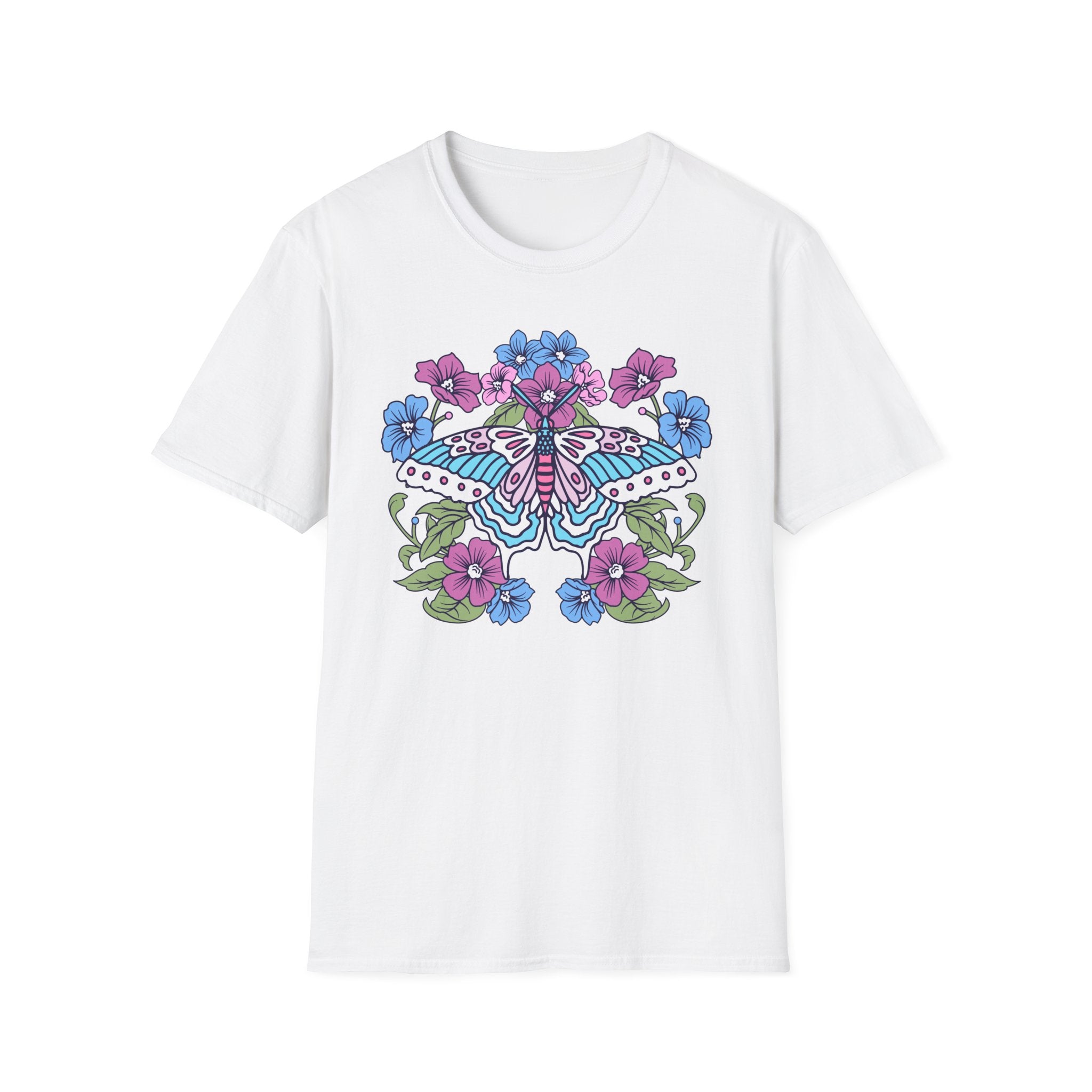 Trans Rights Subtle Butterfly T-Shirt