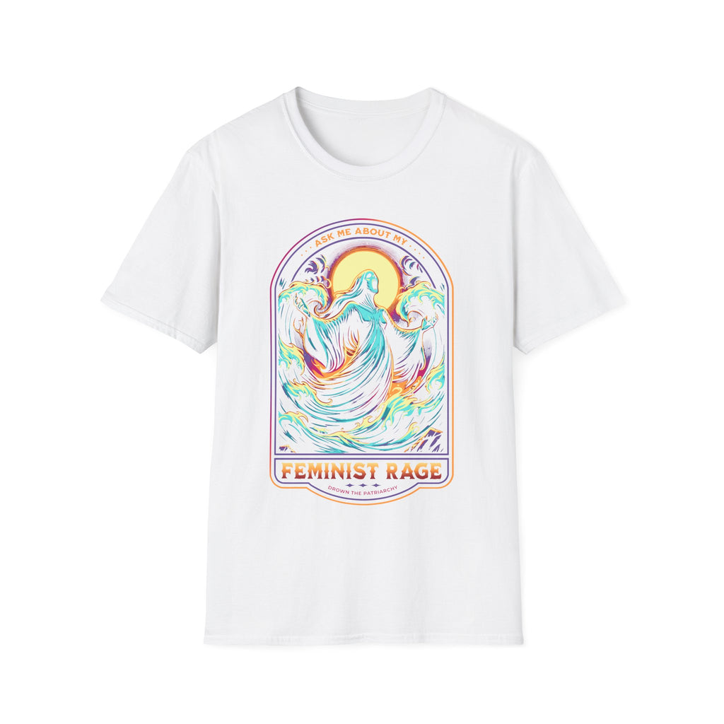 Ask Me About My Feminist Rage Horror T-Shirt